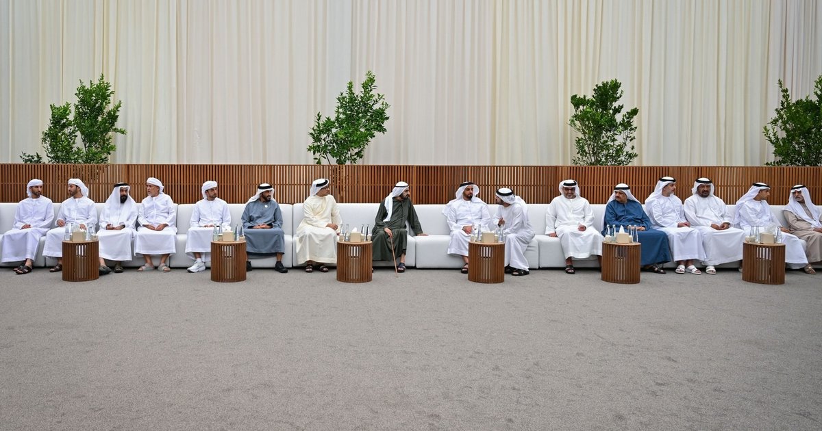 Beileid von Hamdan und Rashid an Dhahi Khalfan