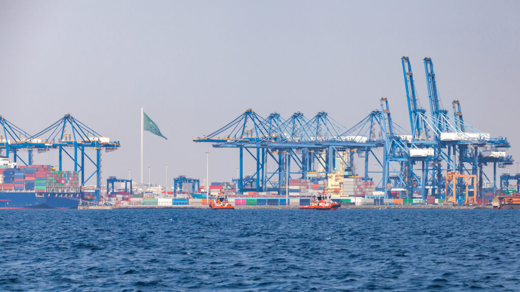تداول 16 ألف طن و895 شاحنة في موانئ البحر الأحمر