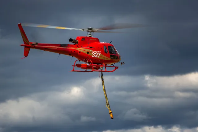 مكافحة حرائق الغابات في سومطرة الجنوبية