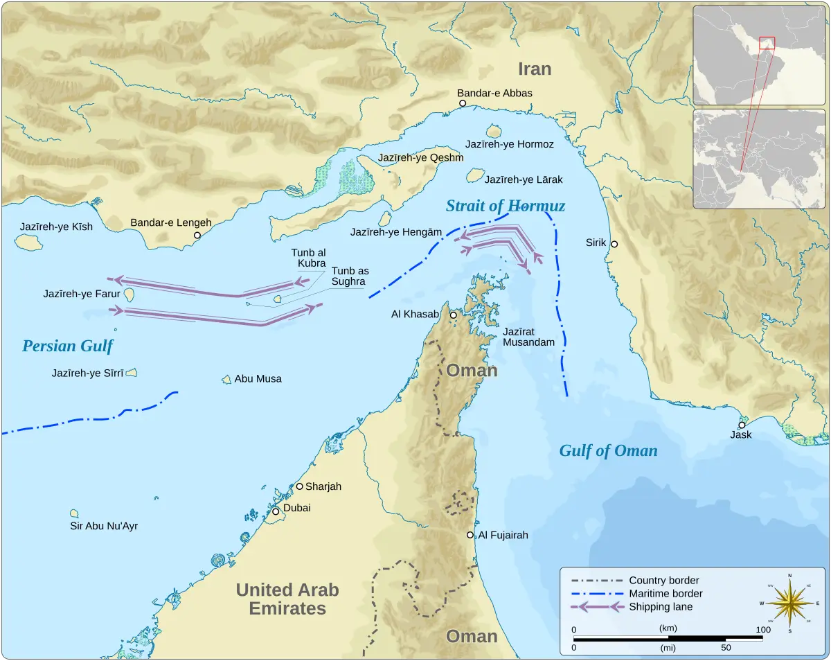 تأثير اضطراب مضيق هرمز على أسواق الطاقة