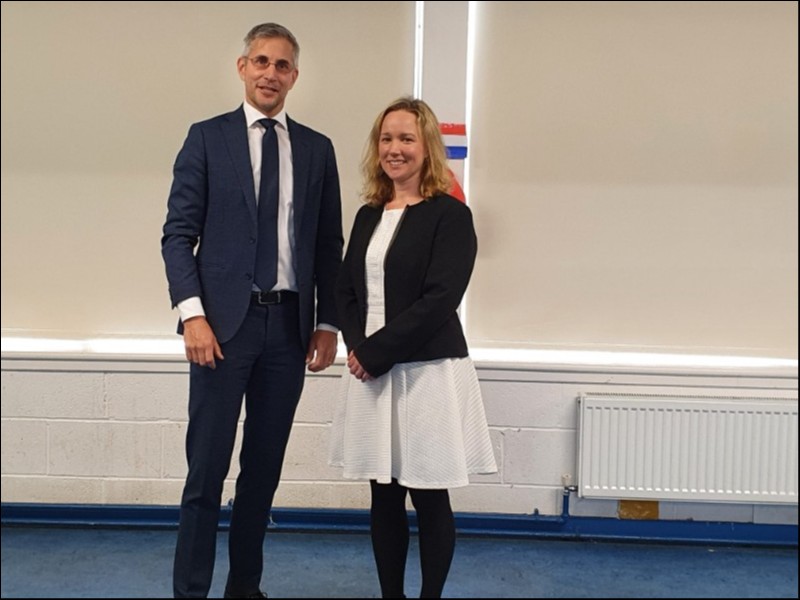 زيارة السفيرة الهولندية لتعزيز الشراكة الثنائية