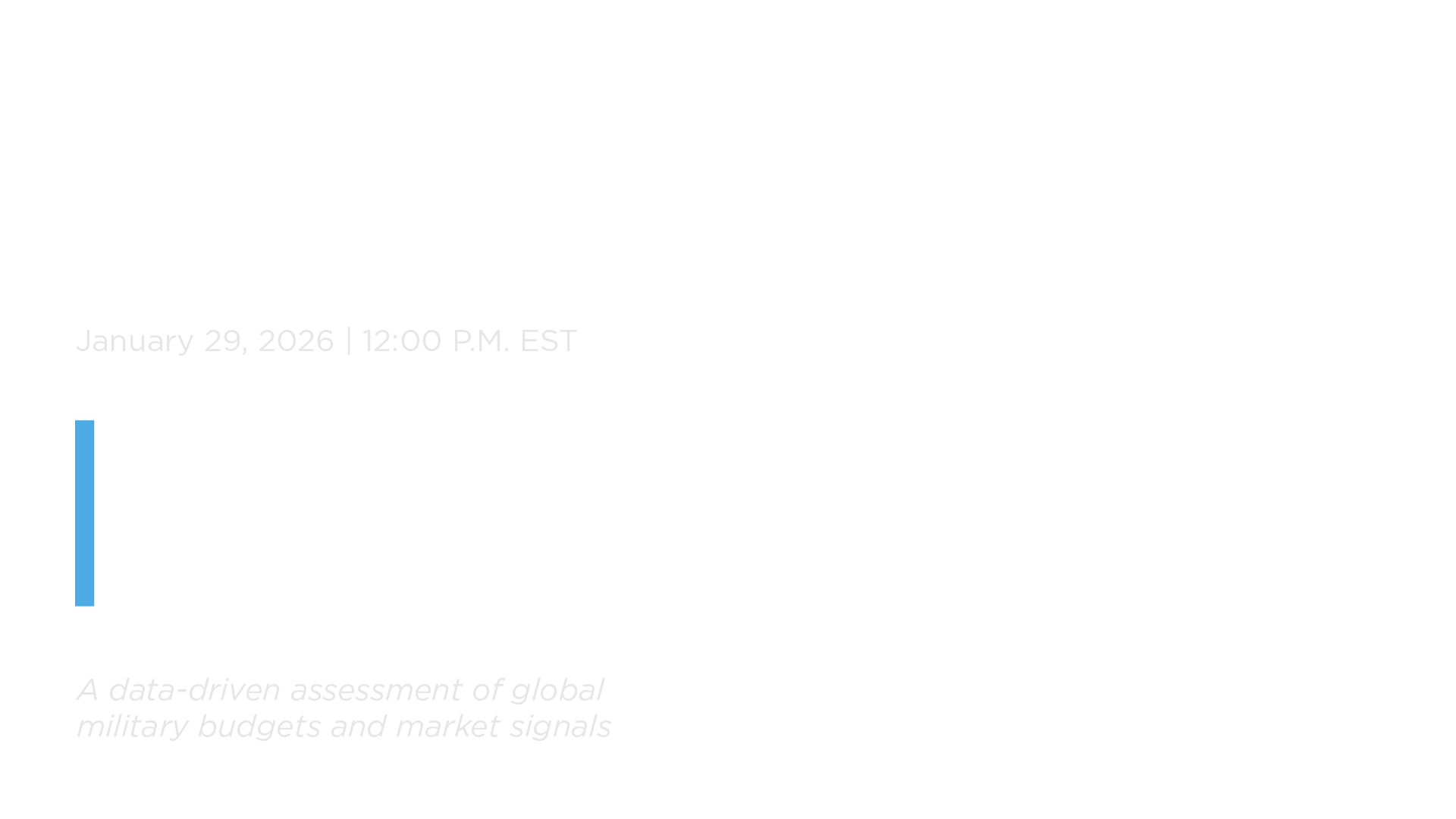 زيادة الإنفاق الدفاعي وتأثيرها على الاقتصاد العالمي