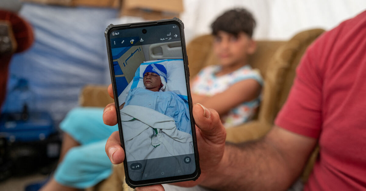 الحرب في لبنان: عائلة خريس تعيش في خيمة