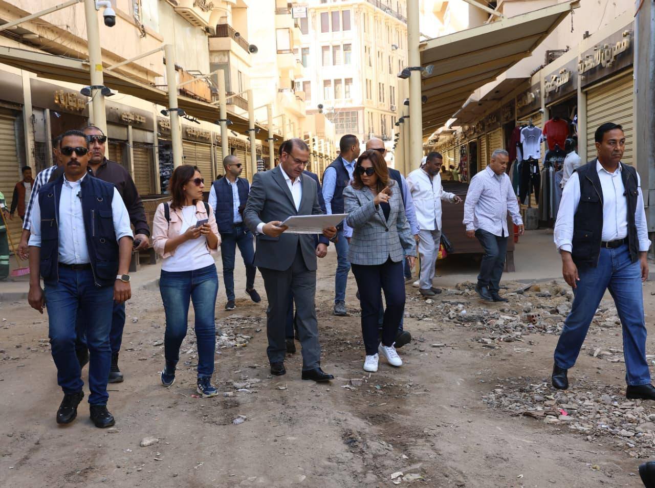 تطوير سوق العتبة: تحسين المشهد الحضري في القاهرة