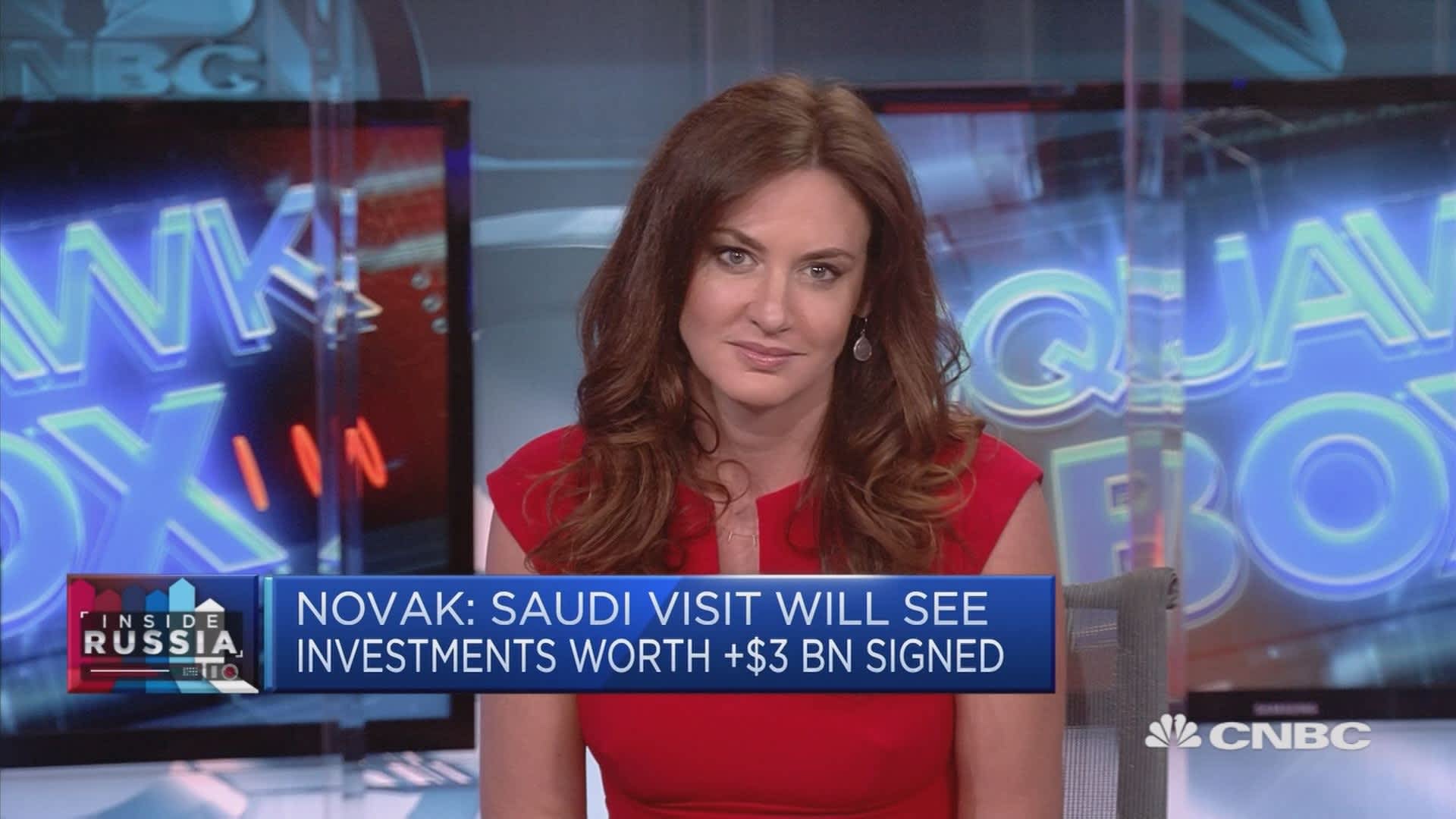 Empfang des russischen Energieministers und Sicherheitsministers