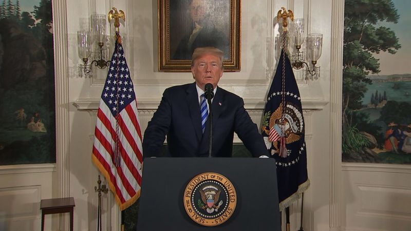 Trump confirms US withdrawal from Iran in two to three weeks