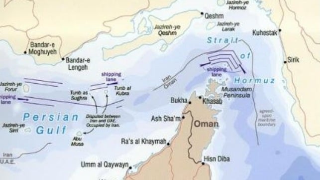 سفن يابانية وفرنسية وعمانية تعبر مضيق هرمز