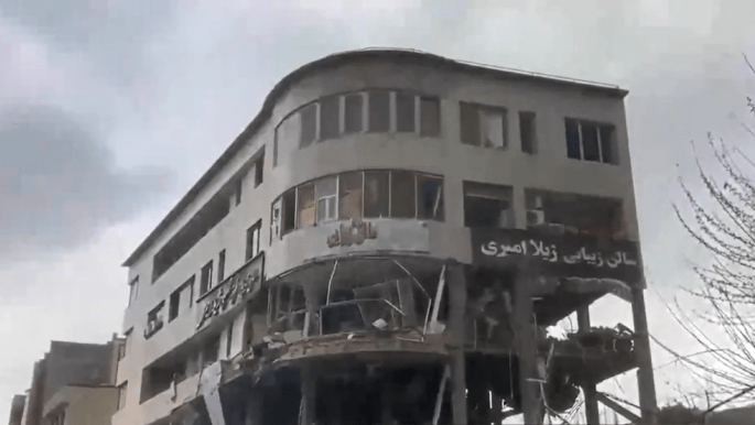 Rocket Attack on Arab TV Office in Tehran