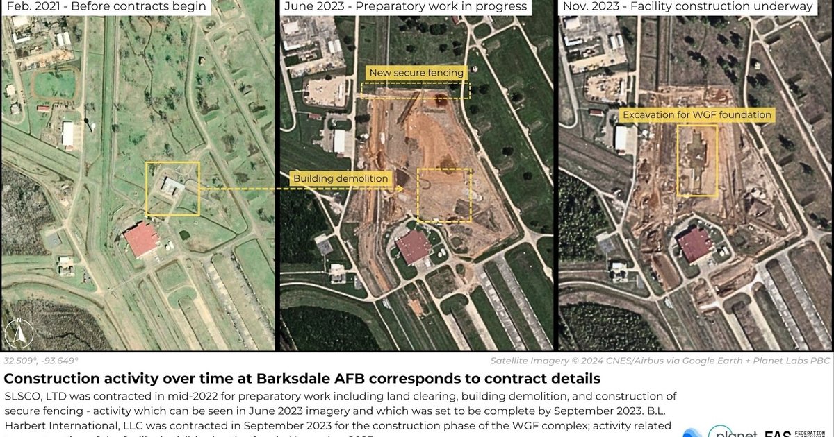 Drohnenangriff auf die Barksdale Air Force Base