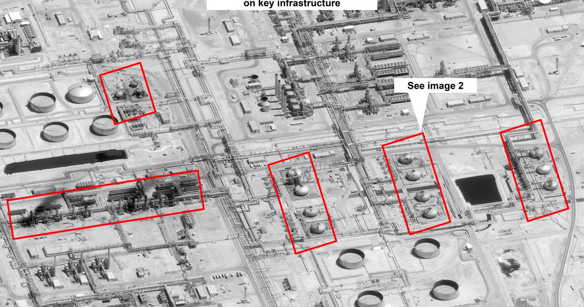 هجوم على خط أنابيب النفط في السعودية