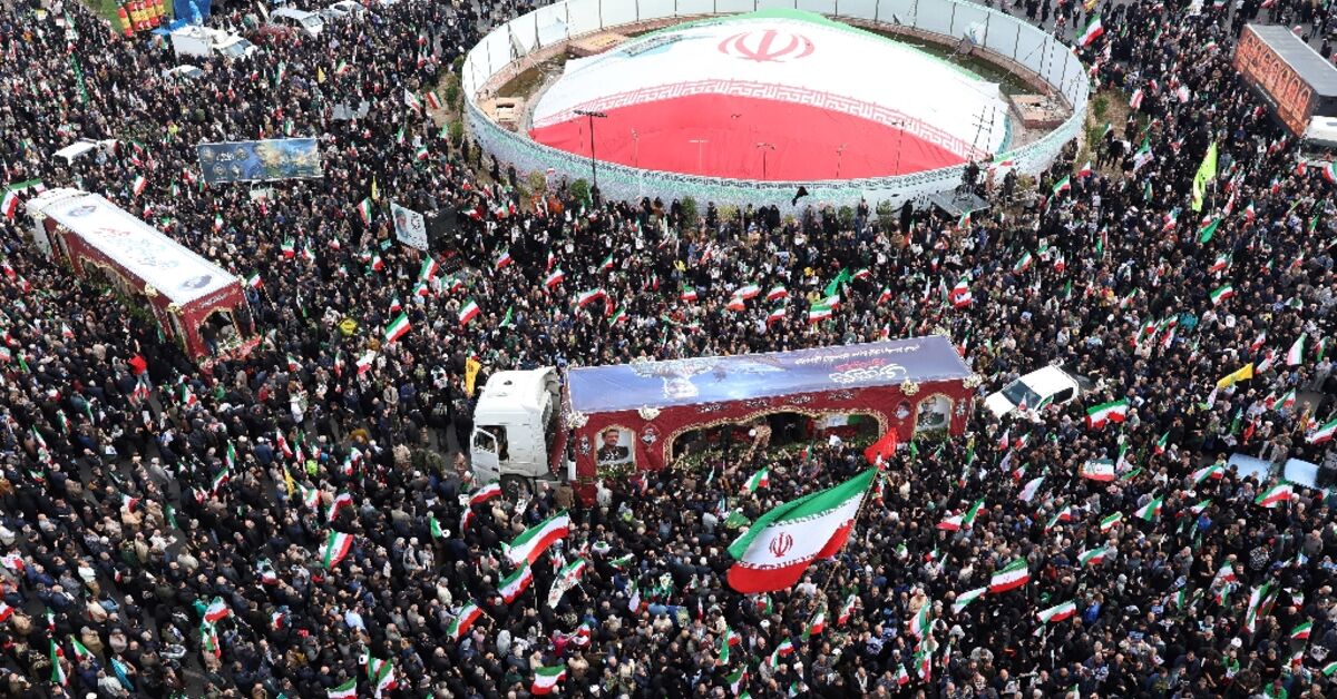 Funeral of IRGC Navy Commander in Tehran