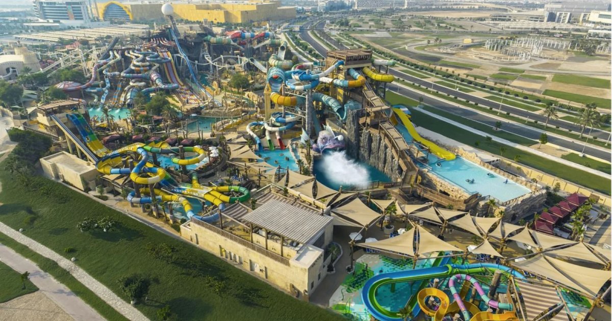 Inauguration de l'extension de Yas Waterworld