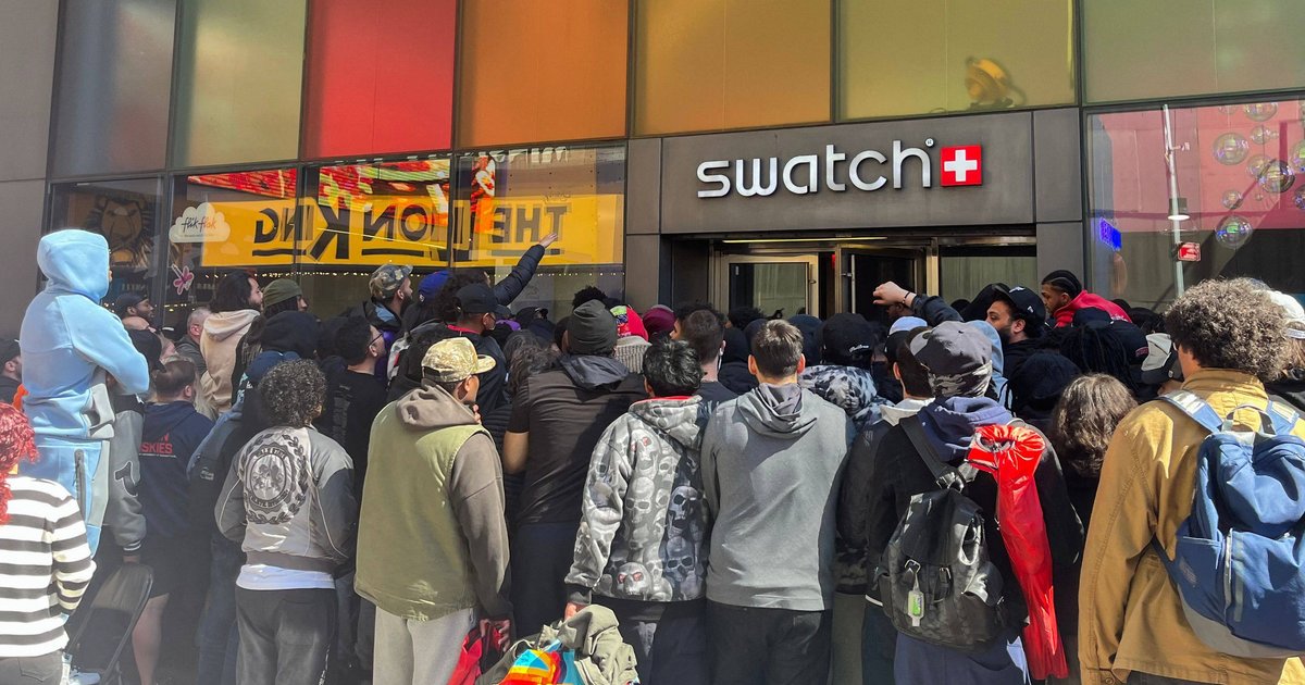 ساعات محدودة من سويتش وAUDEMARS PIGUET تنقل إلى فوضى في أوروبا