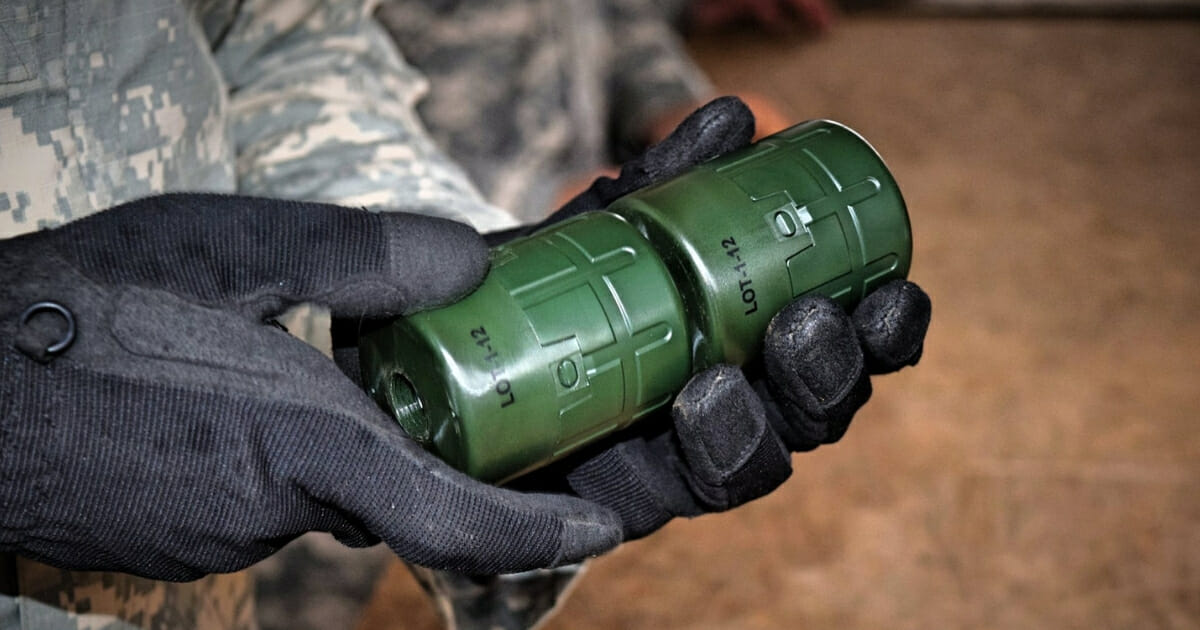 U.S. Army Unveils New Hand Grenade Using Shock Waves