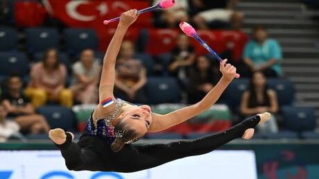La Russie remporte l'or en gymnastique rythmique en Europe