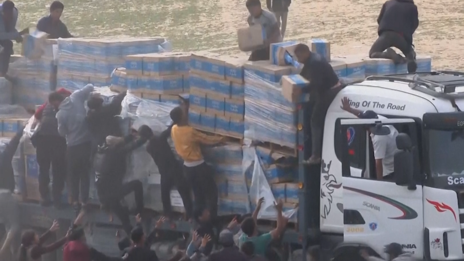 New Aid Trucks Arrive in Gaza to Alleviate Suffering