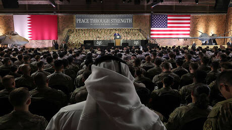 أضرار إيران للقواعد الأمريكية في الخليج