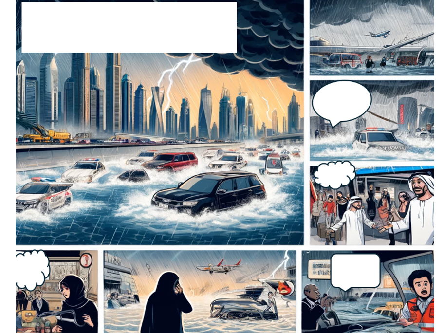 Dubaï délivre des certificats pour véhicules endommagés