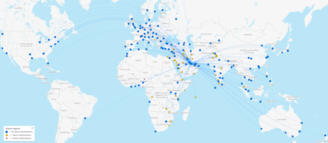 عودة الرحلات الجوية في مطار حمد ورفع وجهات الخطوط القطرية
