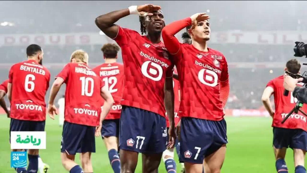 Lille écrase Lens en Ligue 1 et renforce le PSG