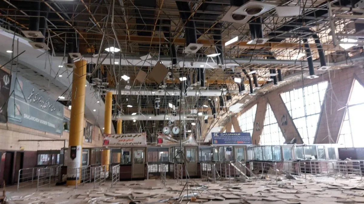 غارة أمريكية تستهدف منفذ الشلامجة الحدودي بين العراق وإيران