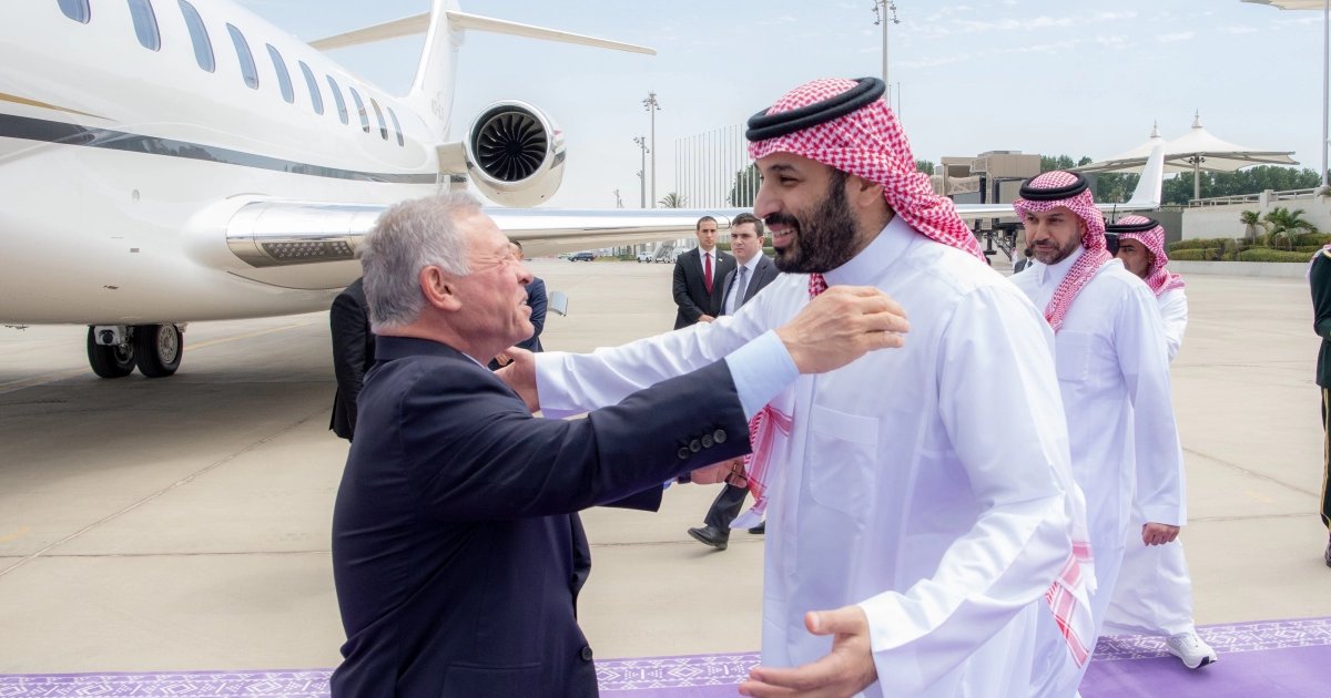 Besuch des Königs von Jordanien und des Emirs von Katar