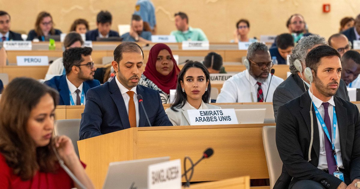 VAE fordern Stopp iranischer Angriffe auf Menschenrechte