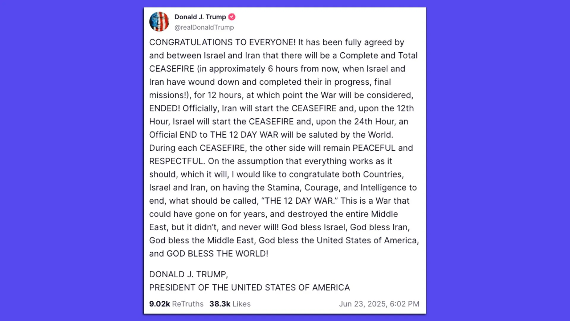 واشنطن تضغط على باكستان للتوسط في وقف إطلاق النار مع إيران