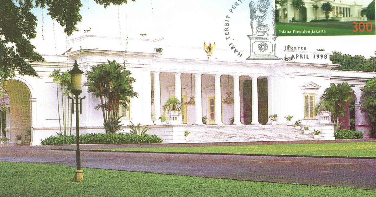 زيارة طلاب SMKN 19 جاكرتا إلى القصر الرئاسي