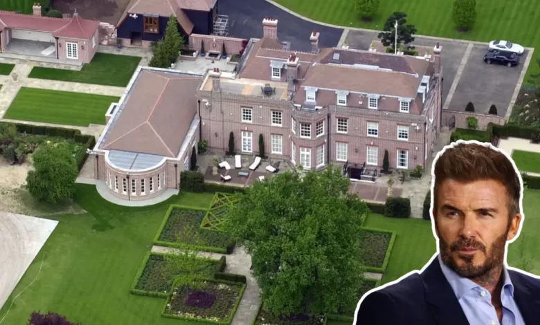 Lumières de la maison de Beckham : mécontentement des voisins