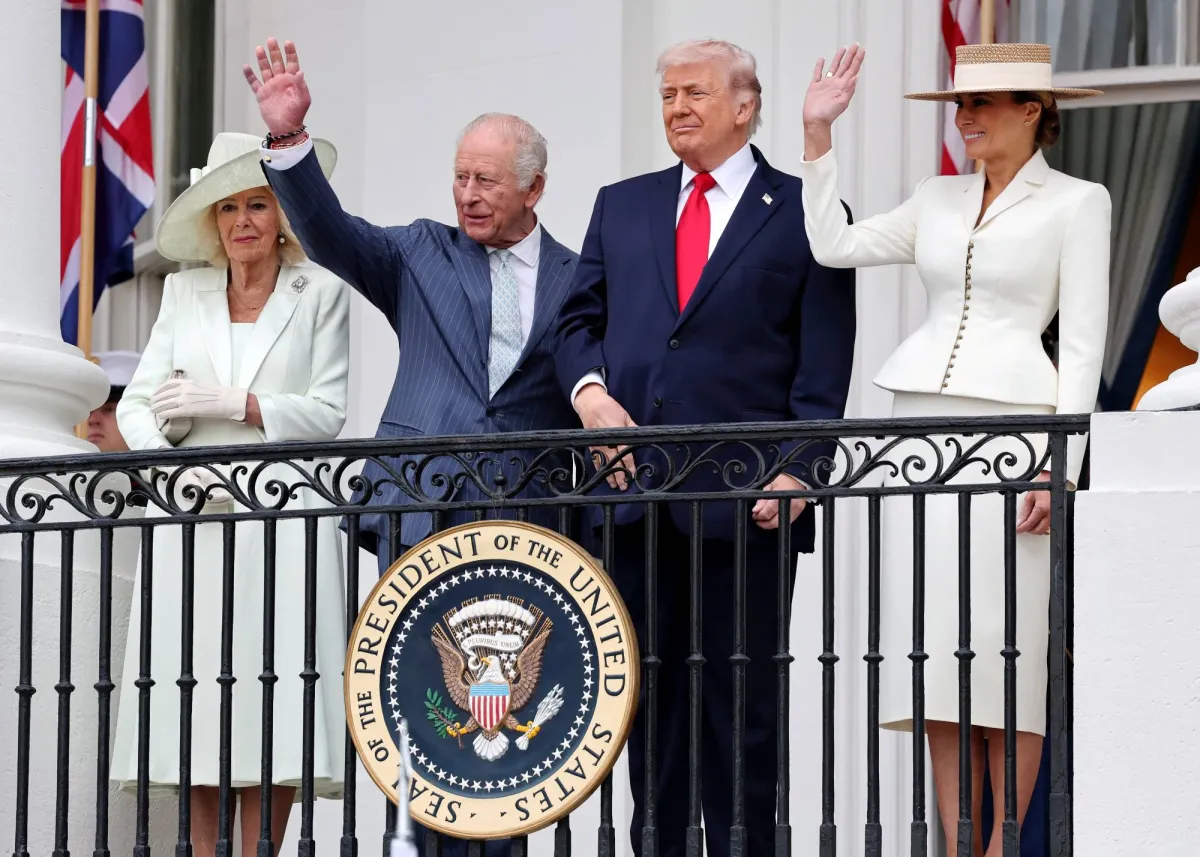 زيارة الملك تشارلز الثالث للبيت الأبيض