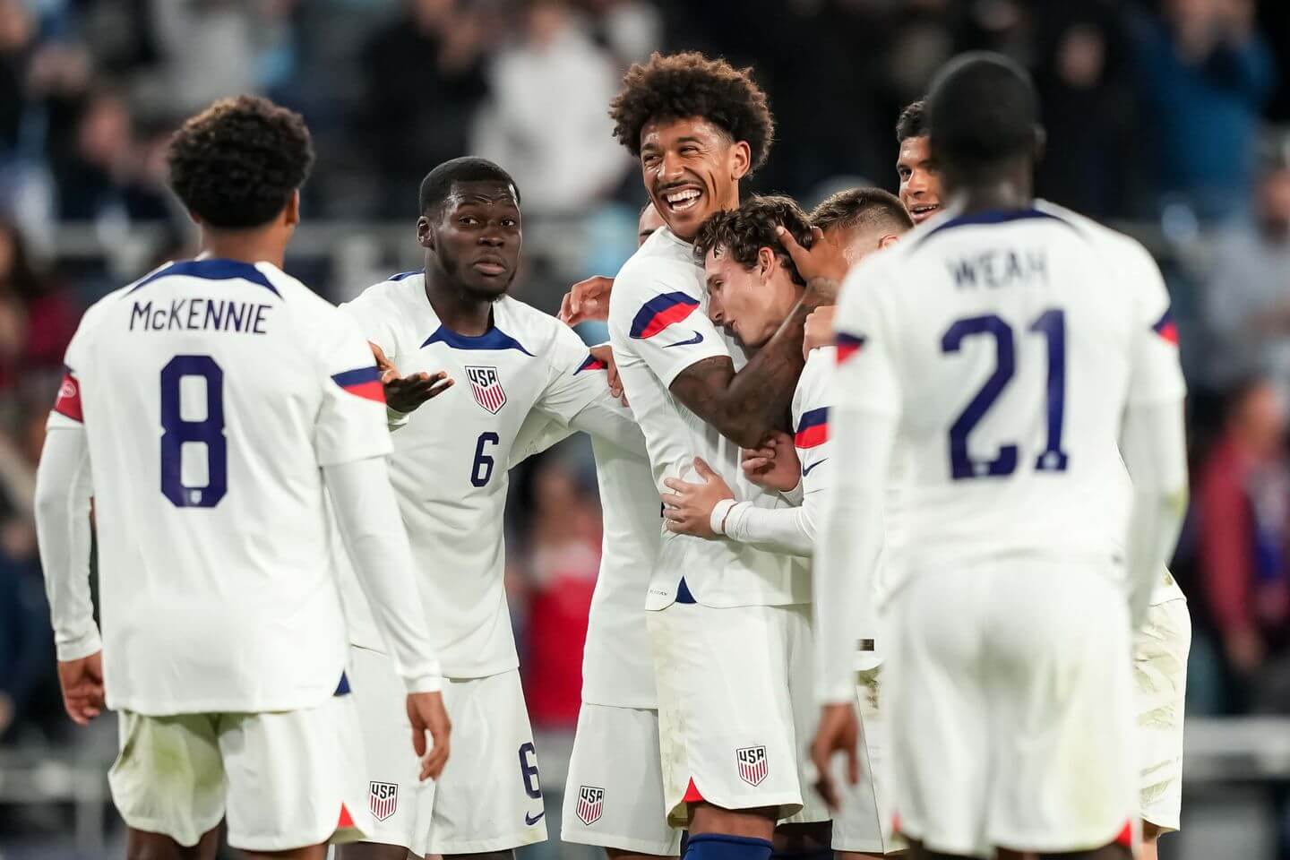 Défaite de l'équipe américaine contre la Belgique en amical