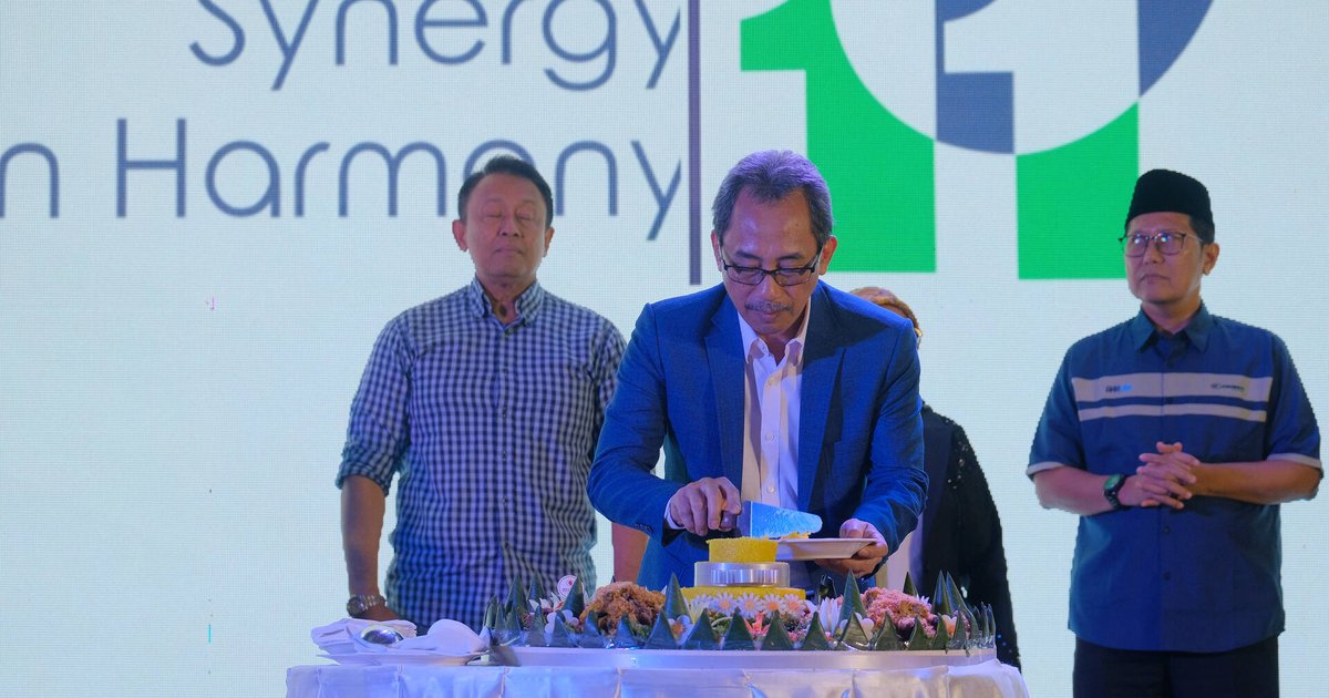 Lebensmittelpakete im Ramadan von Askrindo Syariah