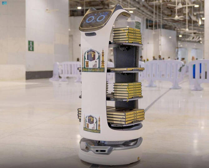 AI Robots Enhance Visitor Experience at Holy Mosques