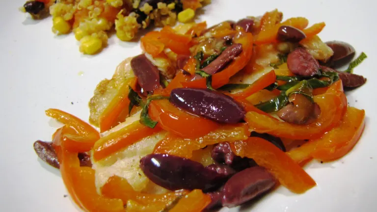 تحضير السمك الفيليه بالزيتون بطريقة سهلة