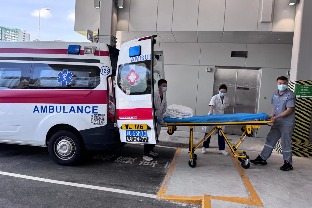Patientin aus Hongkong nach China transportiert – Rettungsdienst