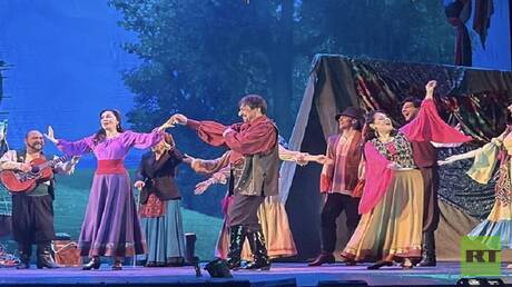 Premiere of Gypsy Aza at Romain Theater