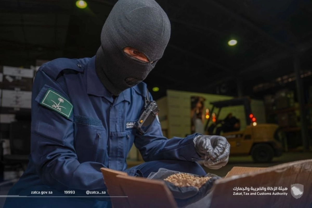 الجمارك السعودية تسجل حالات تهريب متعددة