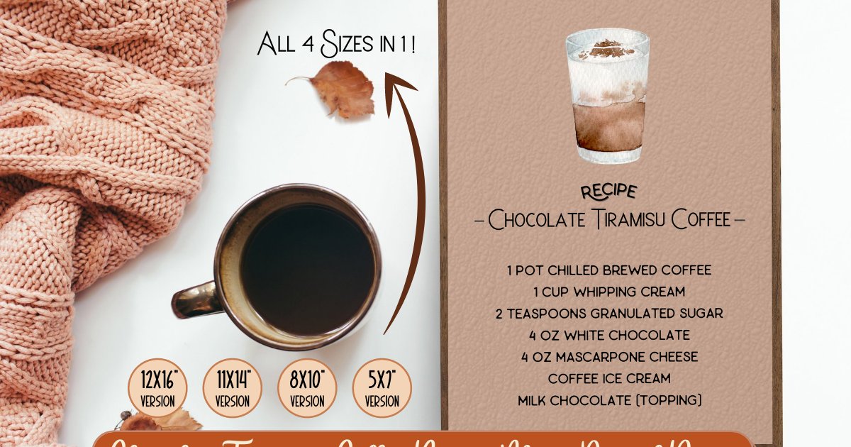 Préparez le tiramisu italien au café et au chocolat