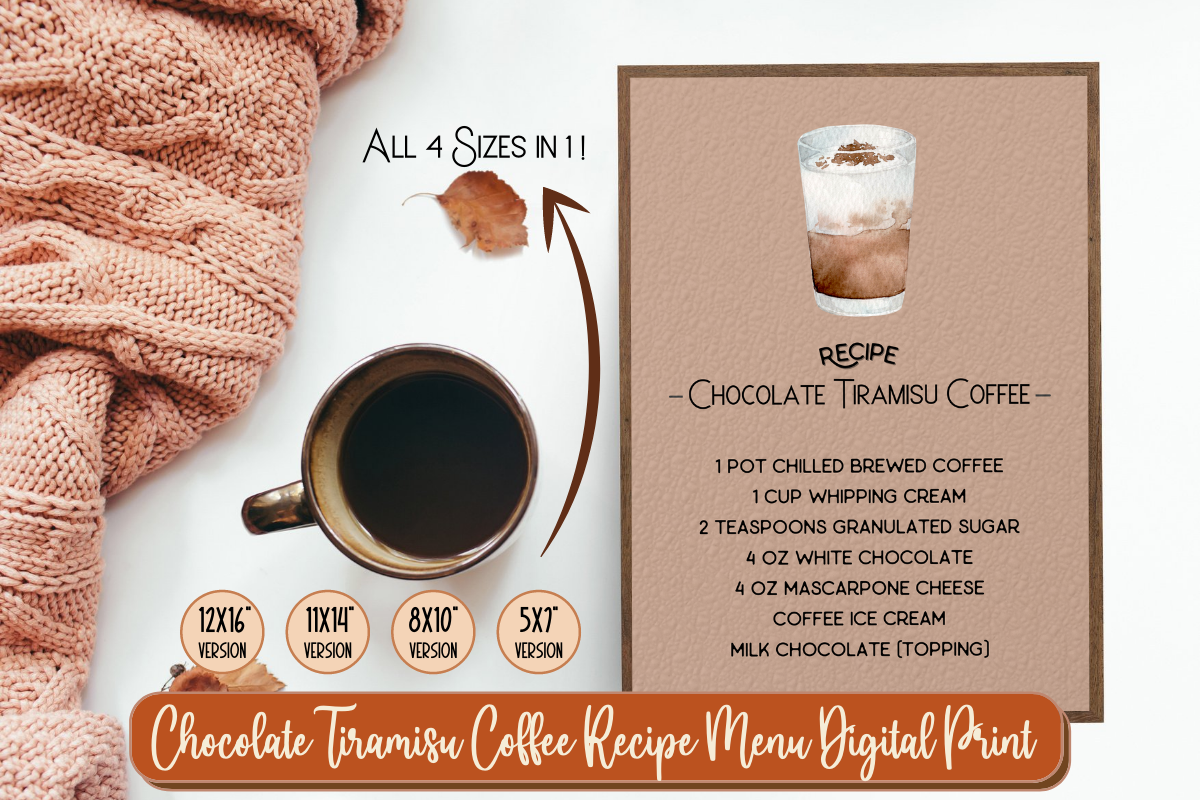 تحضير التراميسو الإيطالي بنكهة القهوة والشوكولاتة