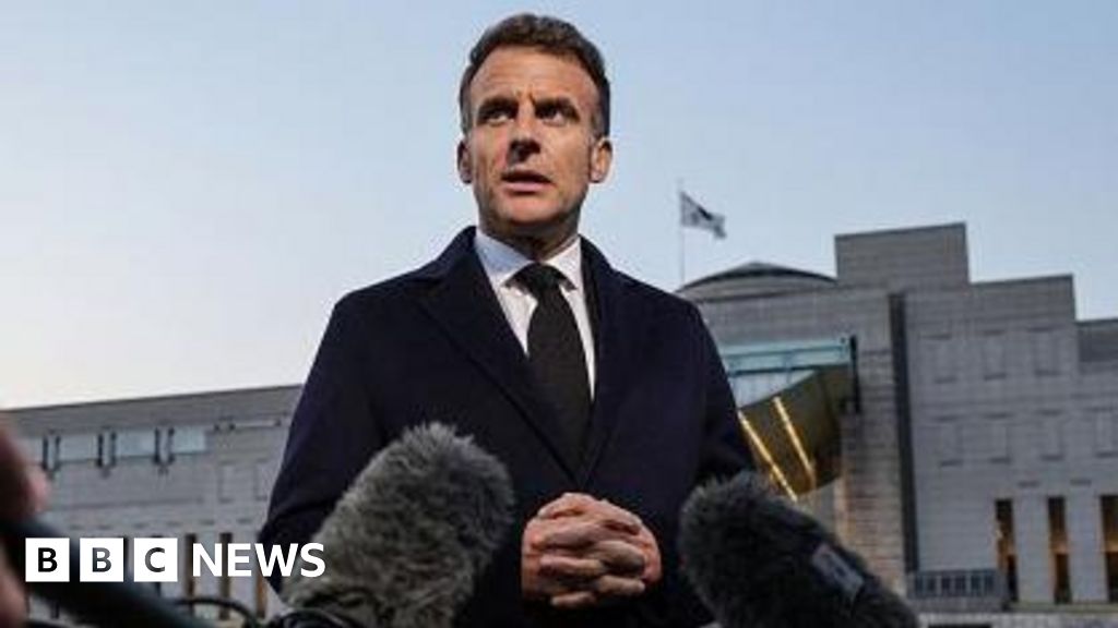 ماكرون ينتقد ترامب حول الحرب في إيران