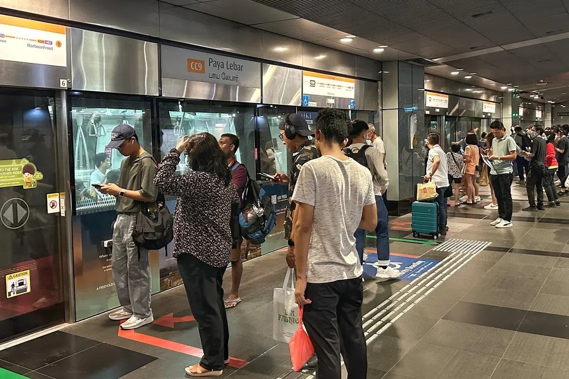 تحسين خدمات MRT في سنغافورة