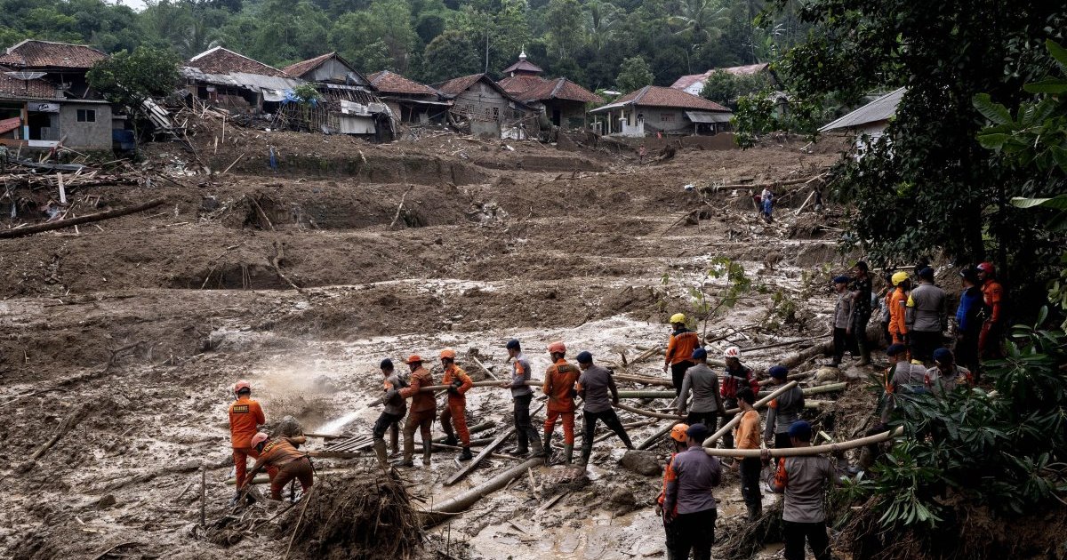 Warnings for Heavy Rainfall in Indonesia