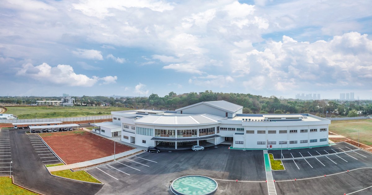 Construction of People's School in Indonesia