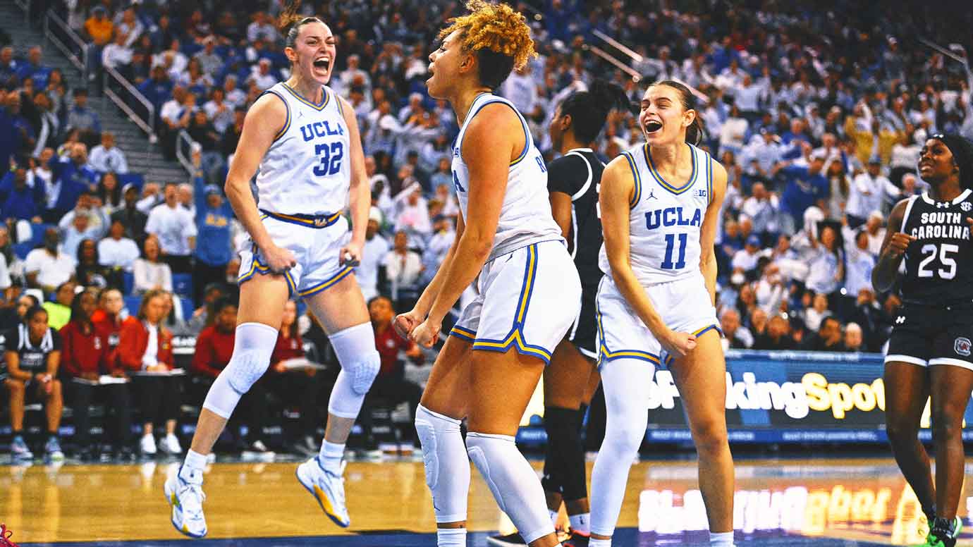 مباراة نهائية كرة السلة الجامعية بين كارولينا الجنوبية وUCLA