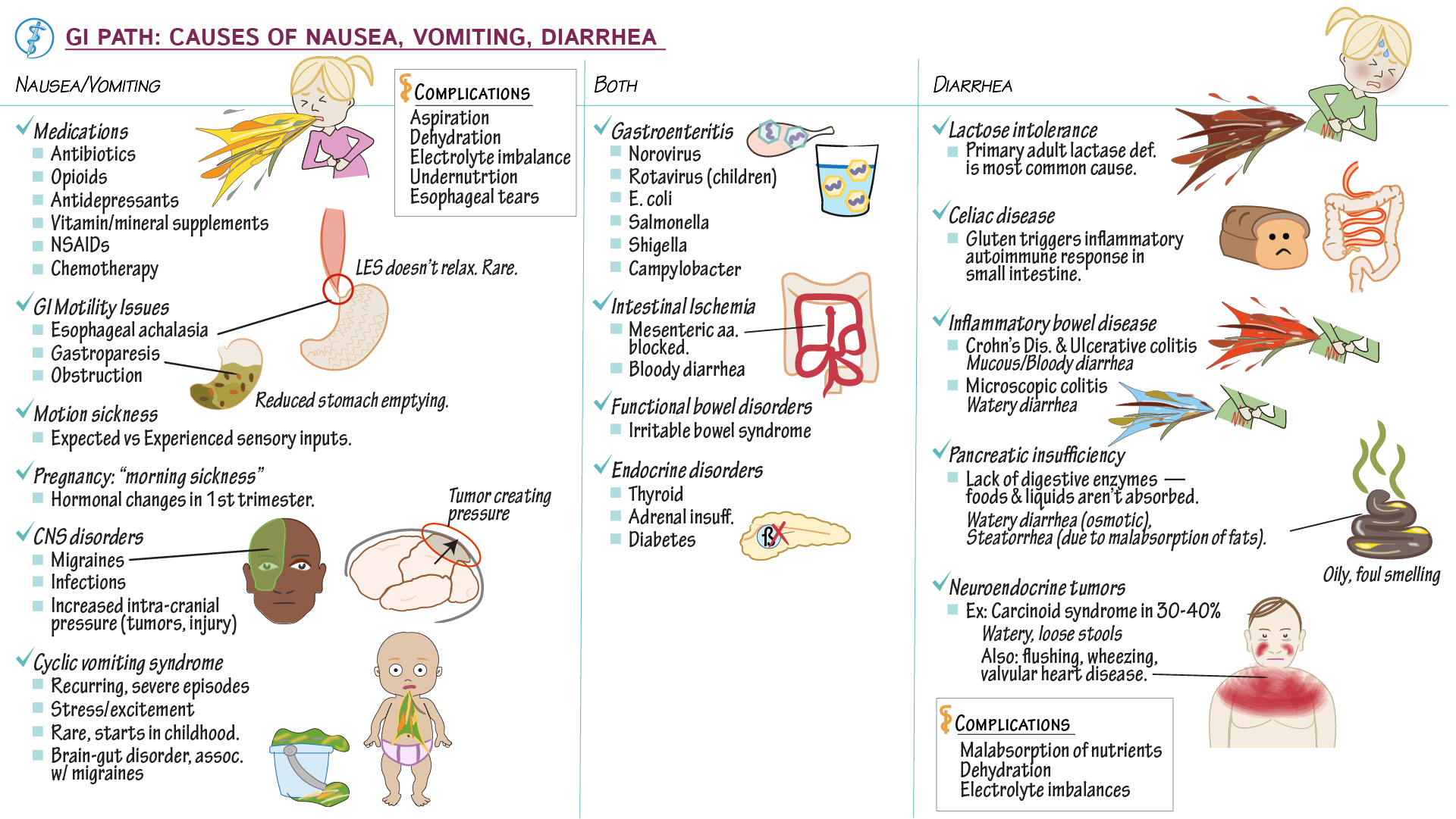 اضطرابات الأمعاء والغثيان: العادات اليومية وتأثيرها