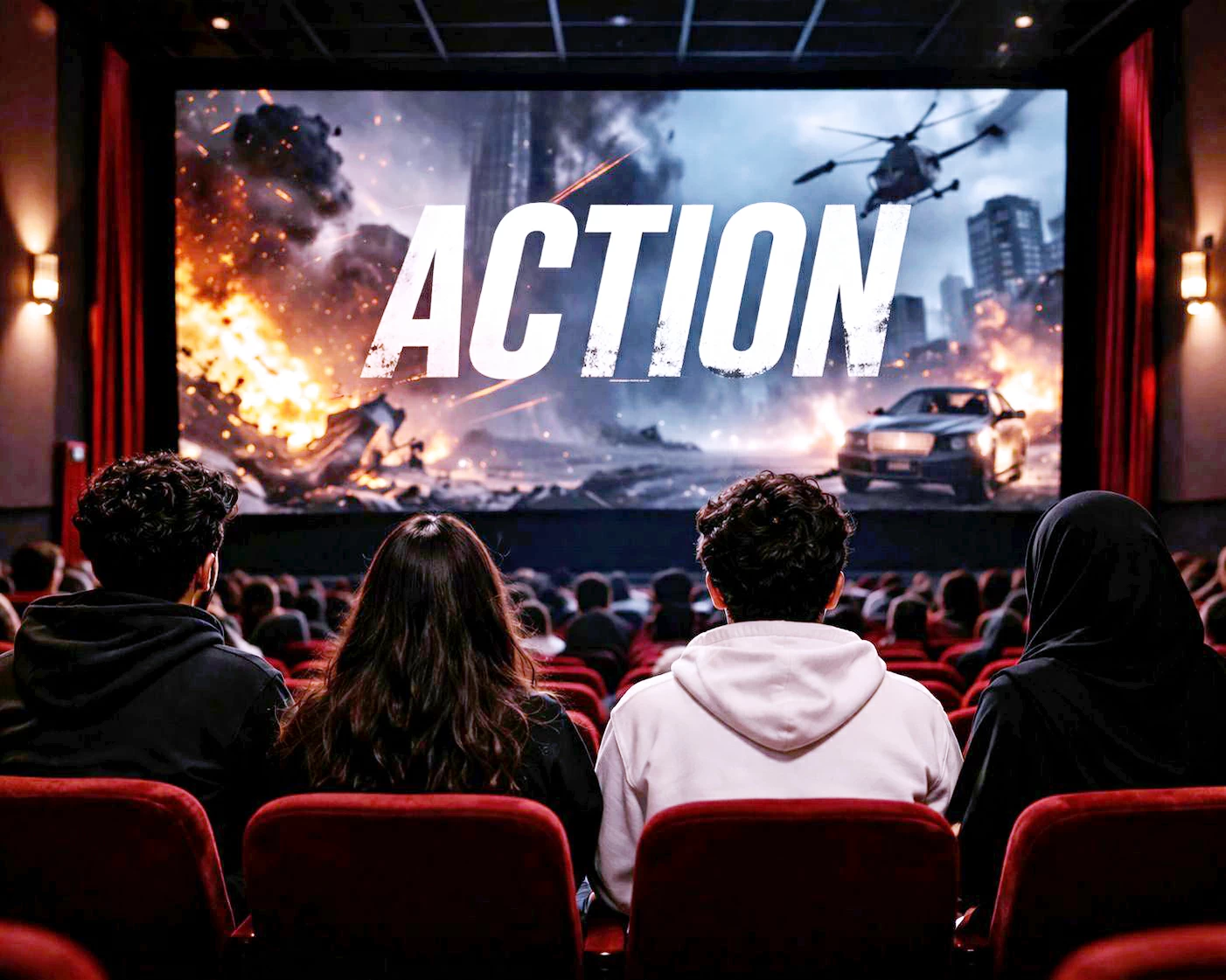 أفلام الأكشن تتصدر إيرادات السينما السعودية