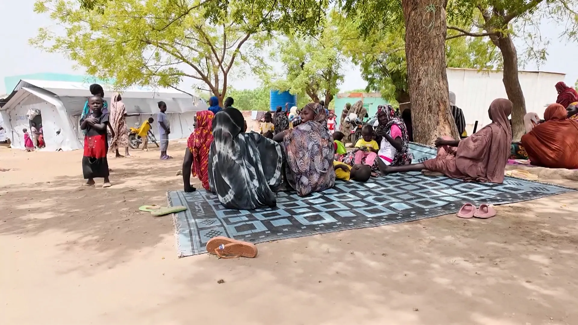 تزايد معاناة النازحين في السودان