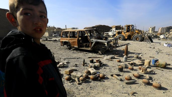 Children in Raqqa Risk Lives Collecting Scrap