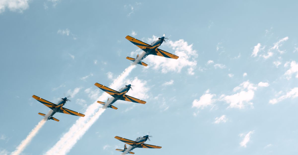 Breathtaking Aerial Display by Jupiter Team in Banjarmasin
